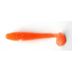 Рыбацкая силиконовая приманка, Taipan Slim View Fat, 2,8 дюйма, 8шт/уп, цвет №09 Orange